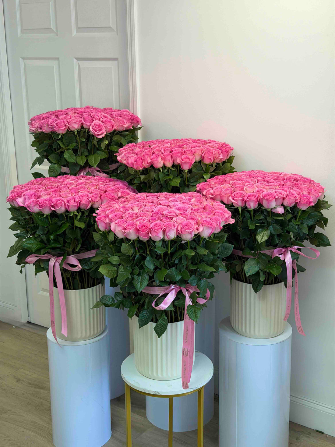 pink 500 roses by Le Boutique Royal