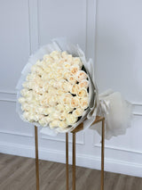 White Long Stem Roses