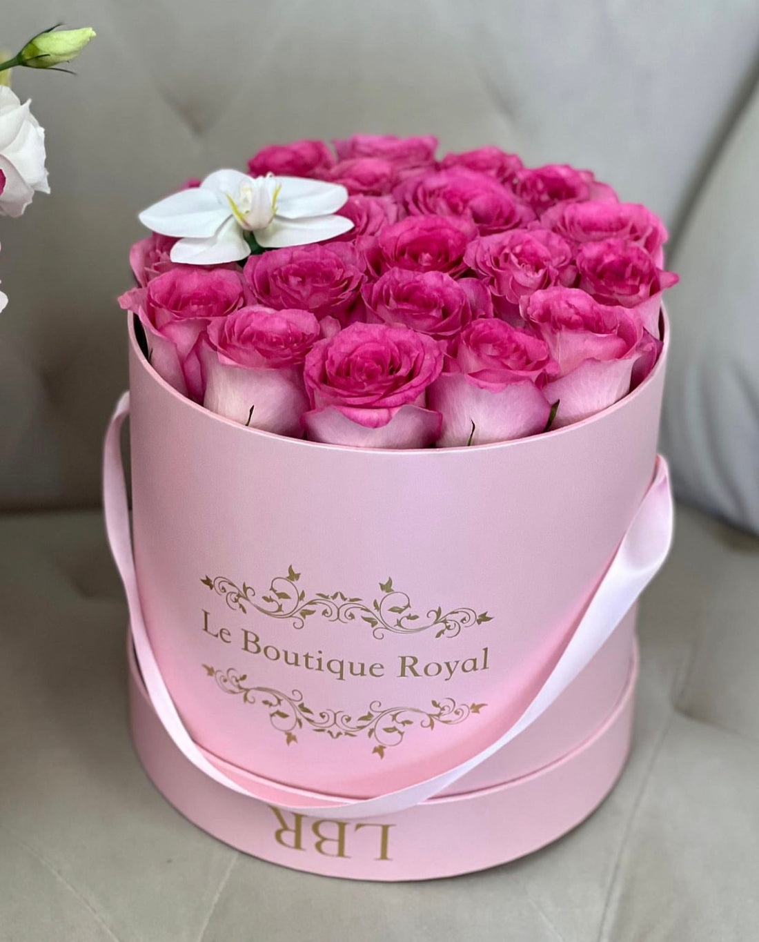 roses in a box