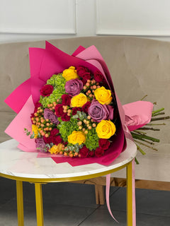 
                    
                      Luxury Hand-Tied Bouquet of Seasonal Flowers | Le Boutique Royal
                    
                  