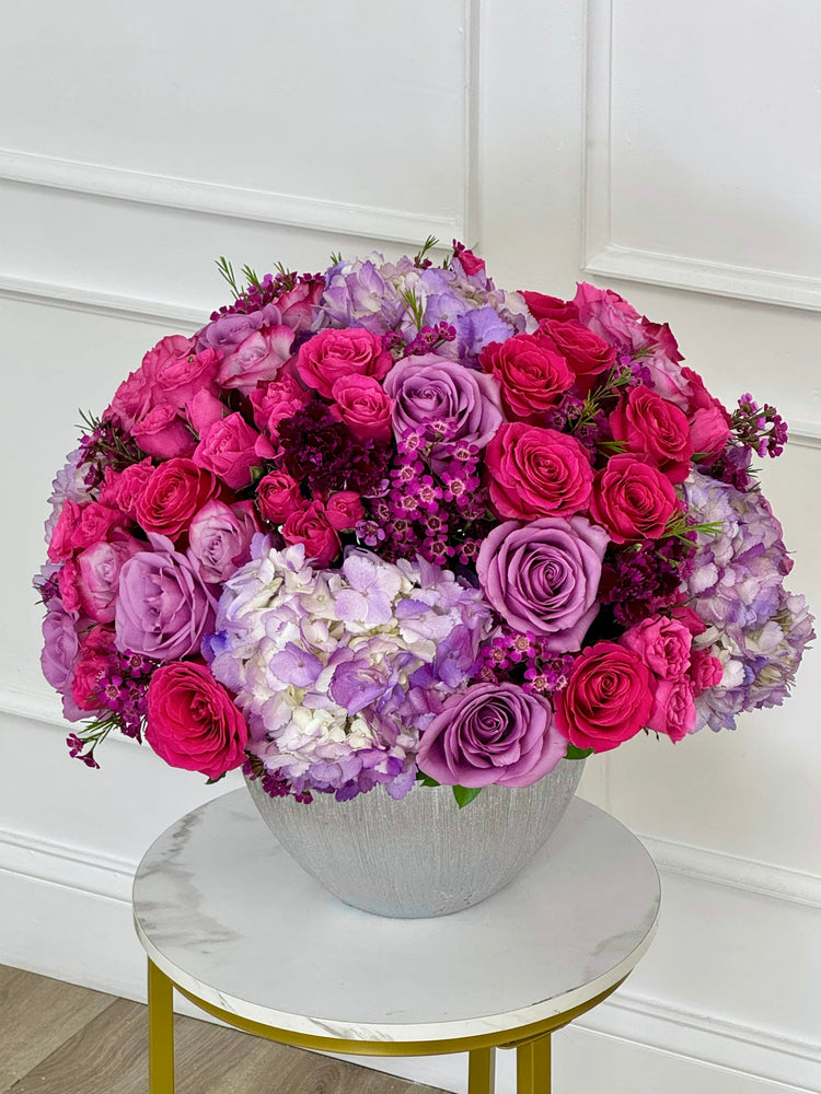 Flores de lavanda en un jarrón