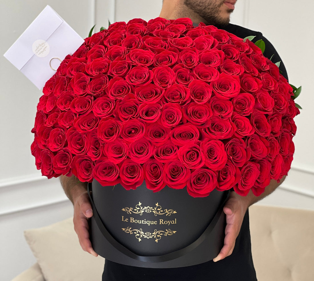 Signature red roses by Le Boutique Royal
