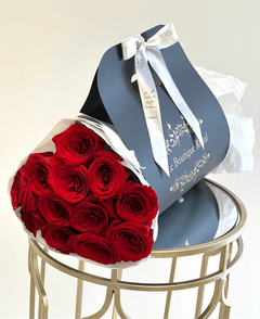 
                    
                      12 Red Roses in Bloom Bag – Luxury Flower Delivery Miami | Le Boutique Royal
                    
                  