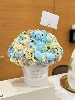 
                    
                      Arreglo floral para niño recién nacido de Le Boutique Royal
                    
                  