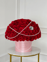 roses in pearls
