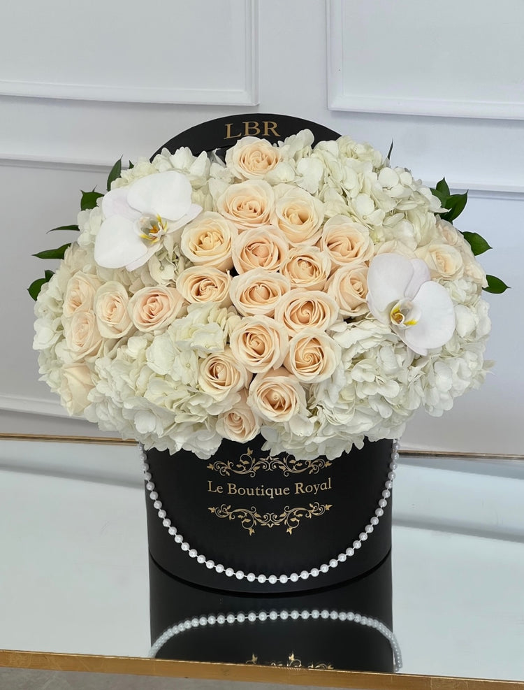 white flowers