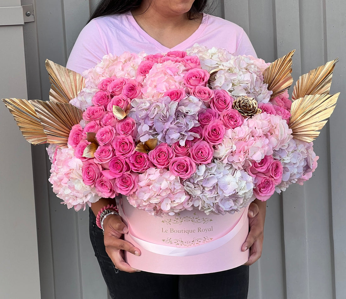 Arreglo floral rosa de lujo Miami | Le Boutique Royal