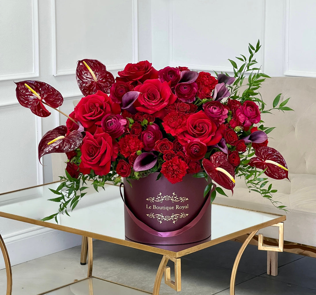 Flores rojas