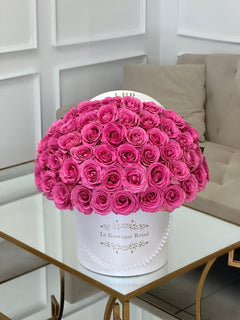 
                    
                      50 Pink Roses in Signature Box – Luxury Flower Arrangement | Le Boutique Royal
                    
                  