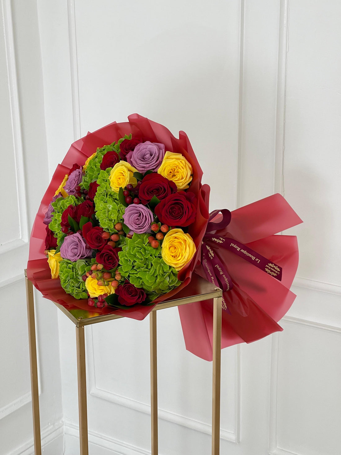 Luxury Hand-Tied Bouquet of Seasonal Flowers | Le Boutique Royal