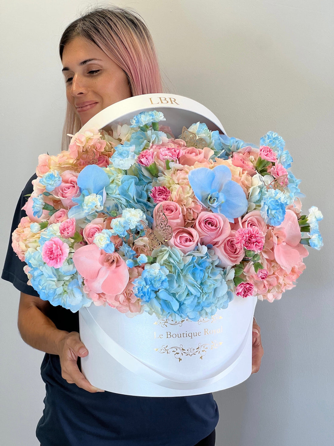 Flores para baby shower