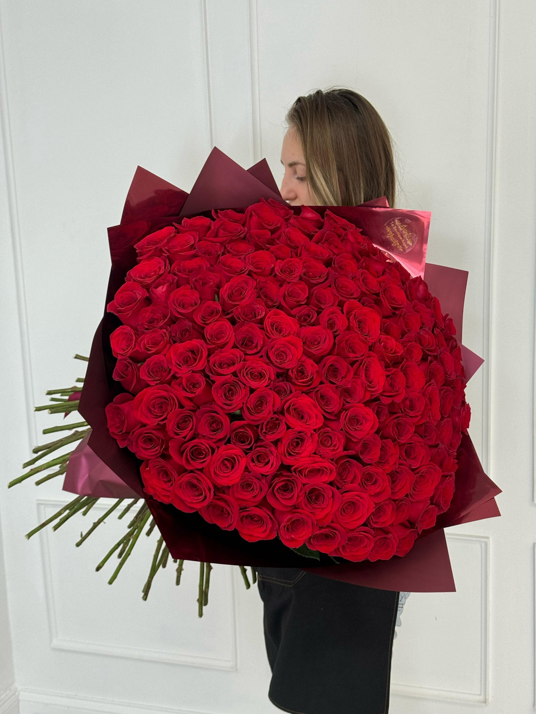 long stem roses