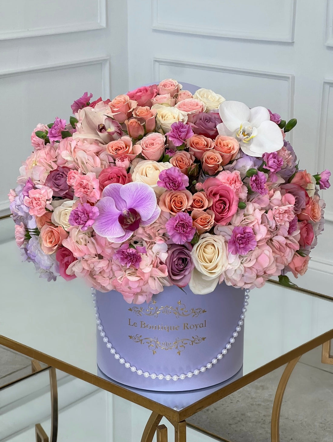 pink flower mix