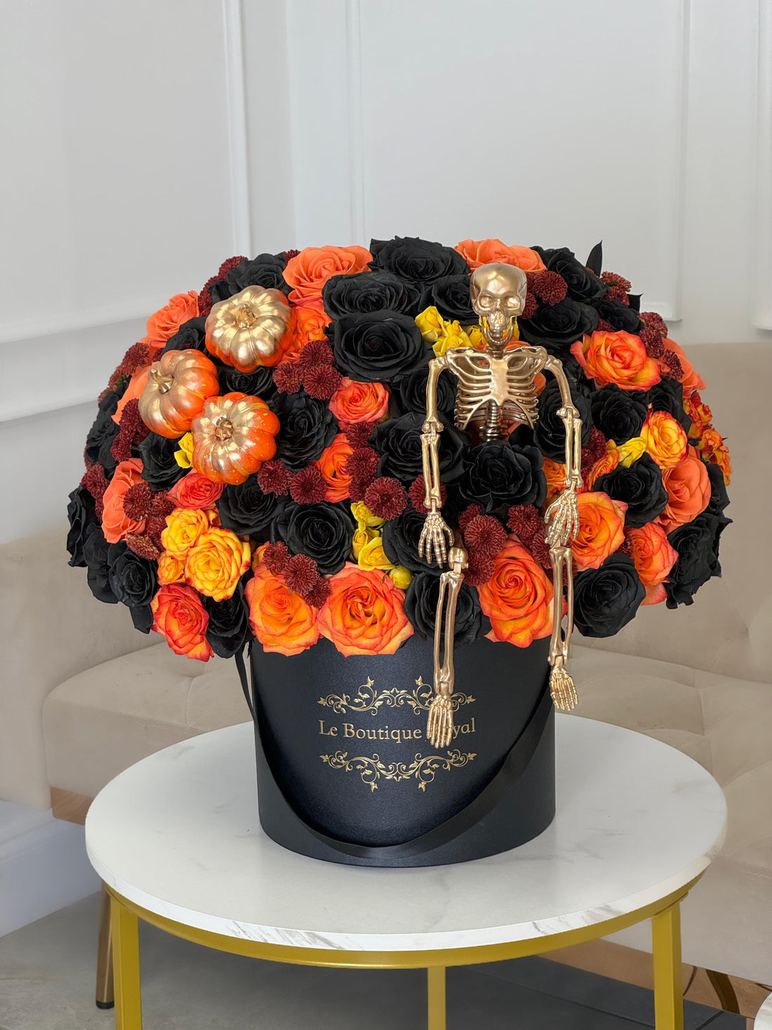 Pétalos de huerto de calabazas