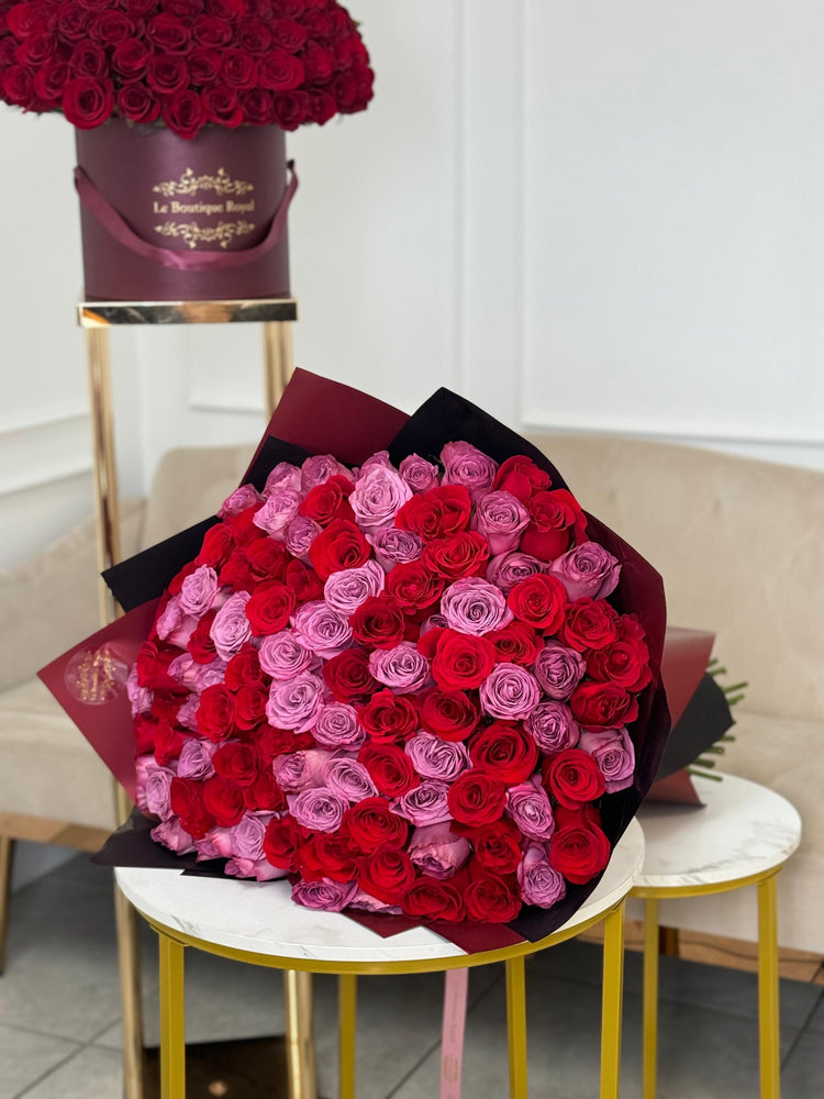 Rosas de tallo largo