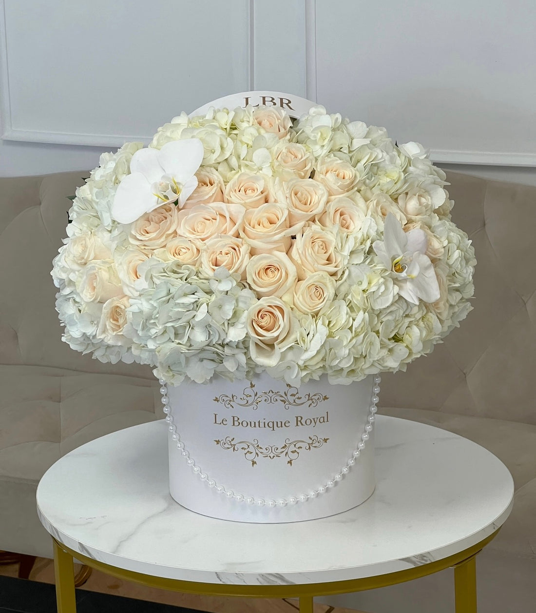 white flowers