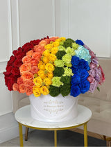 Flores del arcoiris